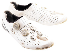 Zapatos de bicicleta de carretera Shimano S-Phyre RC900-S EU 45 EE. UU. hombres 10,5 de ancho blanco 3 pernos RC9 segunda mano  Embacar hacia Argentina