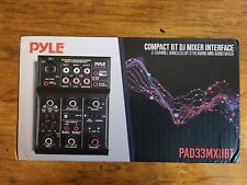 Mixer de áudio DJ sem fio profissional Pyle - 3 canais Bluetooth controlador de DJ comprar usado  Enviando para Brazil