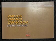 Used, Kioti Tractor DK35, DK40, DK45oL Parts Manual *117 for sale  Shipping to South Africa