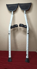 MobiLegs Ultra A300 White Universal Crutches Adjusts 4'9"- 6'4" to 300lbs for sale  Shipping to South Africa