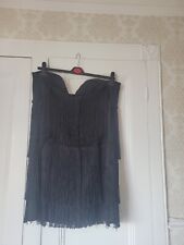 Black fringe tassell for sale  PLYMOUTH