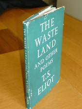 T S Eliot. The Waste Land and Other Poems. HB in DJ. 1962 15th impression. VG segunda mano  Embacar hacia Mexico