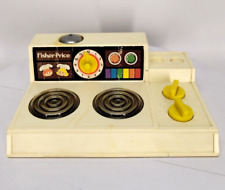 Vintage 1978 Fisher Price Brinquedos Diversão com Alimentos Cozinha Fogão Top com Sino comprar usado  Enviando para Brazil