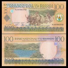 Rwanda 100 francs d'occasion  Expédié en Belgium