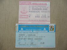 Everton sunderland 1996 for sale  DURHAM