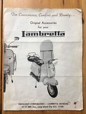 Vintage original lambretta for sale  Edgecomb