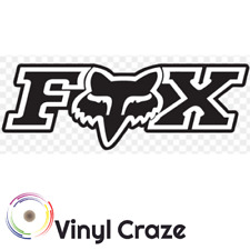 Sizes 4"-30" Fox ANY COLOR Vinyl Decal Moto Sticker for Racing BMX MX FREE SHIP! for sale  Shipping to South Africa