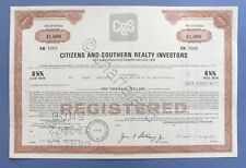 Certificato azionario citizens usato  Vimodrone