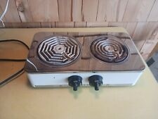 Used, vintage dominion double burner hot plate / portable stove for sale  Shipping to South Africa