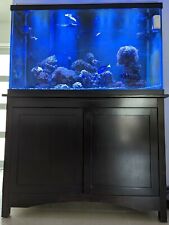 Used, 110 Gallon Saltwater Aquarium Complete System with Stand and LED Lights for sale  Miami