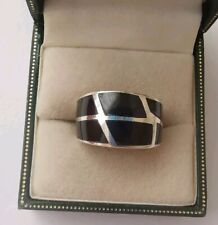 Sterling silver onyx for sale  LINCOLN
