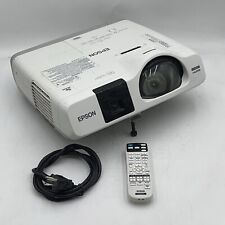 Epson BrightLink 536Wi WXGA  H670A, 3LCD Projector Lamp Hours 4718 W/Remote for sale  Shipping to South Africa