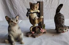 Lot figurines chat d'occasion  Château-Arnoux-Saint-Auban