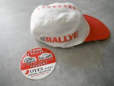 Casquette rallye damier d'occasion  Audenge