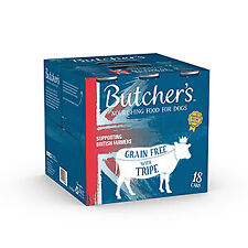 Latas úmidas de comida de cachorro Butchers Tripe - 18 x 400g comprar usado  Enviando para Brazil