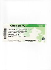 Ticket chelsea leicester for sale  UK