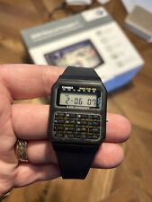 Casio calculator watch for sale  LAMPETER