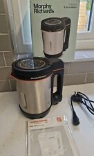 Morphy Richards 501021 Compact Soup Maker Stainless Steel 1 Litre 900W , used for sale  Shipping to South Africa