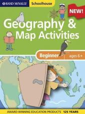 Atividades escolares de geografia e mapa para iniciantes por Rand McNally, usado comprar usado  Enviando para Brazil