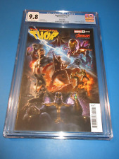 Immortal Thor #4 Cascioli Avengers Variant CGC 9,8 QUASE PERFEITO/PERFEITO Linda Joia Uau comprar usado  Enviando para Brazil