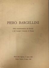 Piero bargellini nella usato  Firenze