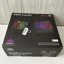 Cloud Nine ErgoTKL Ergonomic Tenkeyless Mechanical Keyboard for PC – Kailh  Red- for sale  Shipping to South Africa