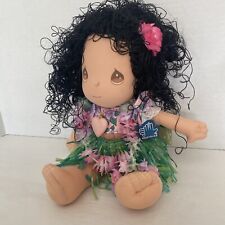 Precious Moments Oklaski Hawajska lalka Hula Girl 1989 Vintage 14" na sprzedaż  Wysyłka do Poland