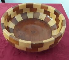 Wooden fruit bowl for sale  COLCHESTER