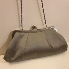 Satin evening clutch for sale  LONDON