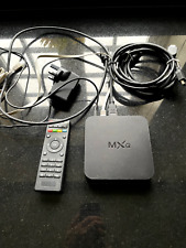 Usado, MXQ Android TV Box, adaptador de corriente y control remoto segunda mano  Embacar hacia Mexico