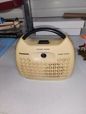 Vintage Portable Panasonic Stereo 8-Track Player RQ-823 Swiss Cheese Works Great for sale  Shipping to South Africa