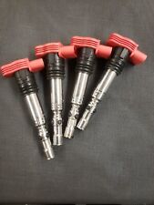 Red Ignition Coils For VW Jetta Bora Golf MK4 Passat B5 AUDI A3 A4 TT 1.8T 4Pcs for sale  Shipping to South Africa