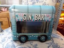 Retro blue gin for sale  MOELFRE