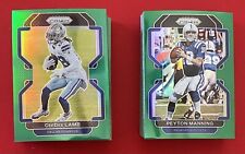 2021 Panini Prizm NFL Green Prizm Complete Your Set 1-440, used for sale  Saint Robert