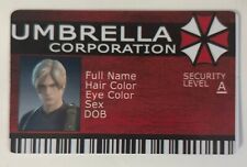 ID de novidade impresso personalizado - Cartão de corporação Resident Evil UMBRELLA - JOGO, usado comprar usado  Enviando para Brazil