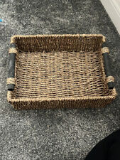 Wicker basket tray for sale  BRISTOL