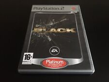 BLACK SONY PLAYSTATION 2 PS2 EDITION PLATINUM FR PAL COMPLET comprar usado  Enviando para Brazil