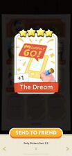 Monopoly Go - Adesivo 4 estrelas - Conjunto 21 - The Dream comprar usado  Enviando para Brazil