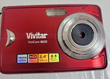 Usado, Câmera Digital Vivitar ViviCam 8025 8.1MP - Tela Sensível Ao Toque comprar usado  Enviando para Brazil