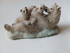 Estatueta de urso polar com filhotes comprar usado  Enviando para Brazil