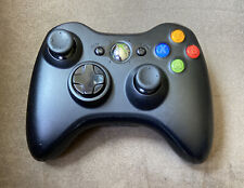 Used, Official Microsoft Xbox 360 Black Wireless Controller! ~ Works Great! Authentic! for sale  Shipping to South Africa
