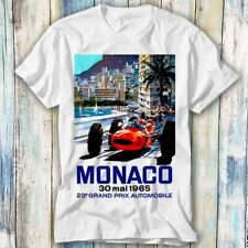 Monaco Grand Prix Race Vintage Auto Racing T-shirt Meme Prezent Top Koszulka Unisex 1397 na sprzedaż  Wysyłka do Poland