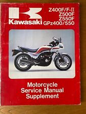 Kawasaki workshop service for sale  BRIDGWATER