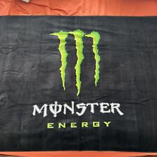Black Monster Energy Drink Beach Towel The Image Factor 2017 64”x32” for sale  Shipping to South Africa