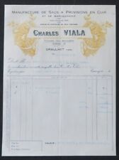 Facture 1926 graulhet d'occasion  Nantes-