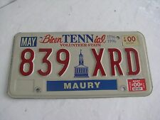 old tennessee license plates for sale  Valrico