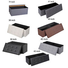 Folding ottoman storage for sale  USA