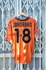 🔥2000/01 ZAMORANO 1+8 authentic jersey shirt Inter vintage retro Chile Real  usato  Tradate