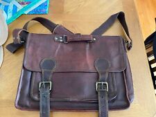 Levinson leather briefcase for sale  Livingston
