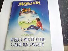 Marillion welcome garden for sale  WAKEFIELD